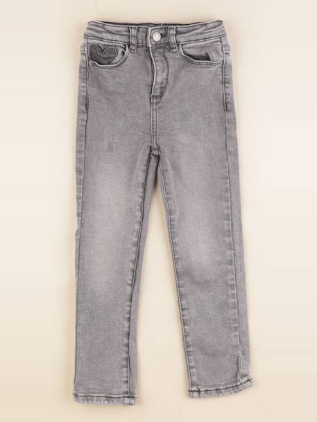Jean - 5 ans Gris 1 - vertbaudet enfant 