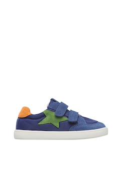 Chaussures-Sneakers en cuir et tissu barefoot zunki vl.