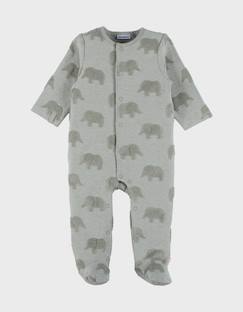 Bébé-Pyjama, surpyjama-Pyjama bébé coton jacquard