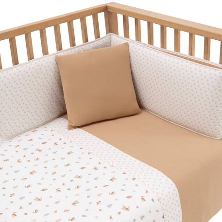 Jeu de literie pour lit bébé Beige 2 - vertbaudet enfant 