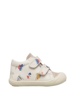 Chaussures-Chaussures bébé 17-26-Chaussures premiers pas en cuir et en daim cocoon vl