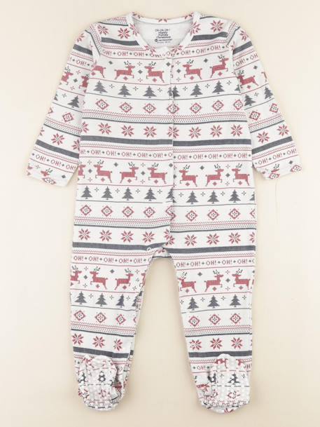 Pyjama coton - 24 mois Bleu, rouge 1 - vertbaudet enfant 