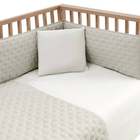 Jeu de literie pour lit bébé Rose+Vert 6 - vertbaudet enfant 