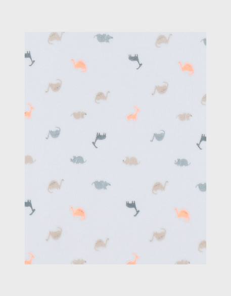Pyjama bébé velours imprimé Bleu 6 - vertbaudet enfant 