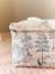 Bac de rangement rectangle esprit toile de jouy Bleu+Rose+Vert 2 - vertbaudet enfant 