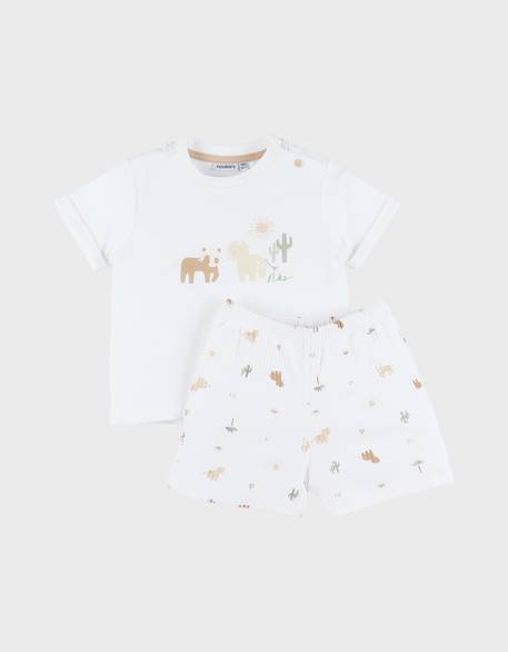 Garçon-Pyjama bébé coton imprimé
