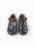 Salomés mary jane en cuir Bleu 3 - vertbaudet enfant 