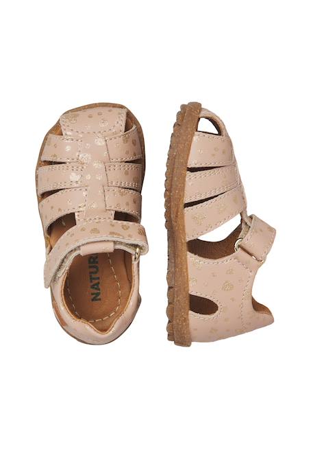 Sandales semi see Rose-platine 4 - vertbaudet enfant 