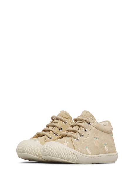 Chaussures en suède cocoon embr.lemonsoda Rose poudré-+Sable-+Vert menthe- 10 - vertbaudet enfant 