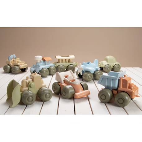 Véhicules en bioplastique 8 pcs Vert 2 - vertbaudet enfant 