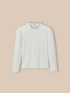 Sous-pull en coton biologique - collection junior  - vertbaudet enfant
