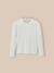 Sous-pull en coton biologique - collection junior Ecru 1 - vertbaudet enfant 