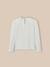 Sous-pull en coton biologique - collection junior Ecru 2 - vertbaudet enfant 