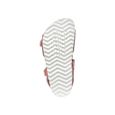 Sandales en cuir à scratch Rose 5 - vertbaudet enfant 
