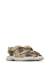 Sandales en cuir avec étoile dock Beige-+Bleu-jaune+Céleste-orange+Marine- 2 - vertbaudet enfant 