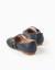 Ballerines à brides avec boucle décorative Bleu foncé 3 - vertbaudet enfant 