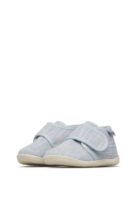 Chaussons en tissu home Céleste-+Rose poudré- 5 - vertbaudet enfant 