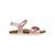 Sandales en cuir à scratch Rose 1 - vertbaudet enfant 
