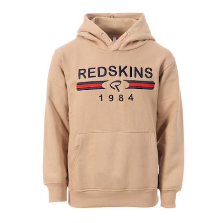 Sweat garçon hoodie Beige 1 - vertbaudet enfant 
