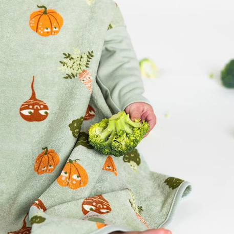 Bavoir boo évolutif 6 mois - 4 ans little wild love Vert 5 - vertbaudet enfant 