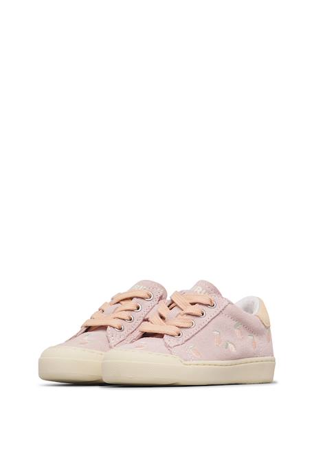 Sneakers en daim avec impression de citrons eindhoven 2 Rose-vanille 5 - vertbaudet enfant 
