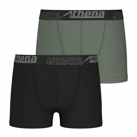 Garçon-Sous-vêtement-Slip, Boxer-Lot de 2 boxers  ecopack