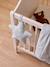 Étoile musicale en gaze de coton Beige clair imprime+Imprimé  hirondelles+Vichy vert 7 - vertbaudet enfant 