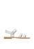 Sandales en cuir ilmy Blanc- 1 - vertbaudet enfant 