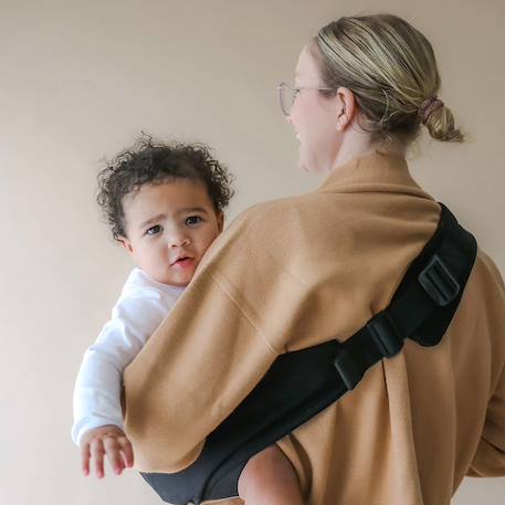 Porte-bébé boba buddy Gris+Noir 9 - vertbaudet enfant 