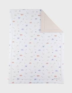 Linge de maison et décoration-Linge de lit bébé-Couverture bébé 75* mousseline de coton bio