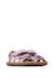 Sandales en cuir avec imprimé fruits sky Lilas- 2 - vertbaudet enfant 