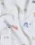 Lot de 3 langes 70* mousseline de coton bio Ecru 3 - vertbaudet enfant 