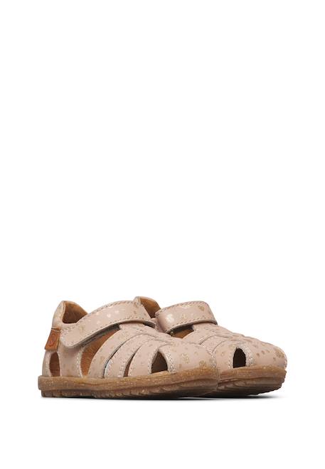 Sandales semi see Rose-platine 2 - vertbaudet enfant 