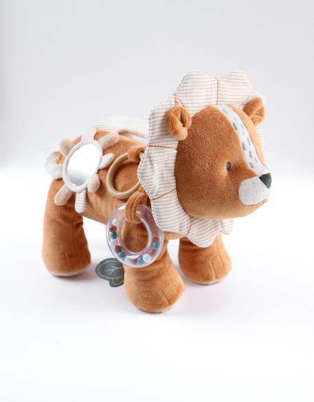 Peluche d'activités babou en veloudoux et mousseline Marron 6 - vertbaudet enfant 