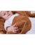 Couverture en tricot bio Bleu+Marron+Rose 9 - vertbaudet enfant 
