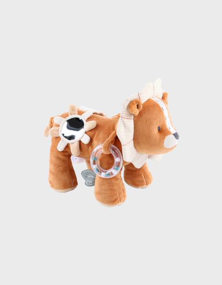 Peluche d'activités babou en veloudoux et mousseline Marron 3 - vertbaudet enfant 