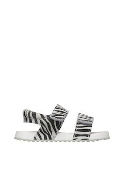 Chaussures-Sandales en cuir avec imprimé animalier salny.