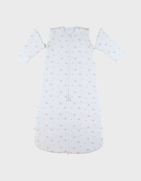 Gigoteuse nomade coton bio Blanc+Ecru 1 - vertbaudet enfant 