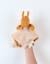 Doudou paco en coton bio Orange 5 - vertbaudet enfant 