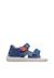 Sandales en cuir july Bleu- 1 - vertbaudet enfant 