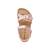 Sandales en cuir à scratch Rose 6 - vertbaudet enfant 