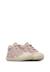 Chaussures premiers pas en suède cocoon embr.lemonsoda Rose poudré- 2 - vertbaudet enfant 