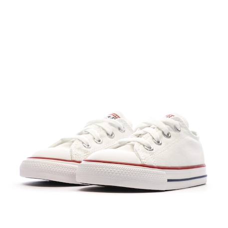 Baskets garçon/fille chuck taylor all star Blanc+Noir 6 - vertbaudet enfant 