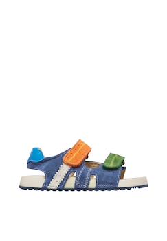 Chaussures-Sandales en suède et cuir sihur.