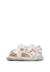 Sandales à bout ouvert « open toe » en tissu paros Blanc- 5 - vertbaudet enfant 