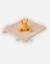 Doudou paco en coton bio Orange 3 - vertbaudet enfant 