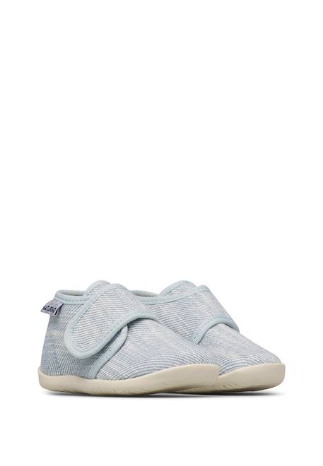 Chaussons en tissu home Céleste-+Rose poudré- 2 - vertbaudet enfant 