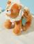 Peluche d'activités babou en veloudoux et mousseline Marron 2 - vertbaudet enfant 