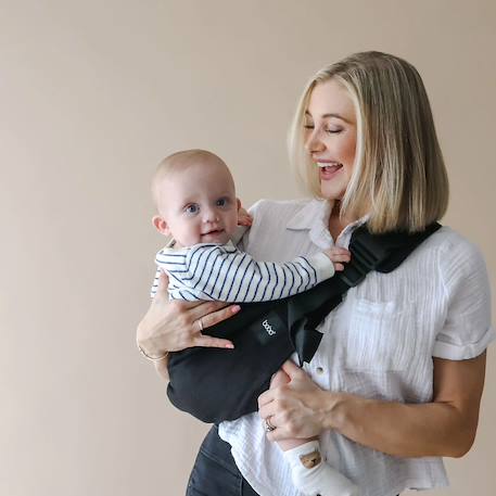 Porte-bébé boba buddy Gris+Noir 7 - vertbaudet enfant 