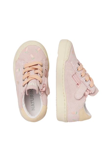 Sneakers en daim avec impression de citrons eindhoven 2 Rose-vanille 4 - vertbaudet enfant 